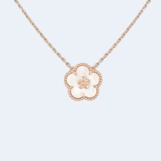 반클리프 앤 아펠 럭키 스프링 목걸이